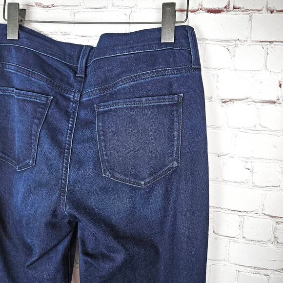 NOT YOUR DAUGHTERS JEANS Sheri Slim Deep Wash Lift Tuck Straight Leg Jean Size 6 - Picture 7 of 9